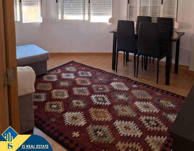 Sala d'estar de Apartament en venda en Alicante / Alacant amb Aire condicionat, Calefacció i Moblat