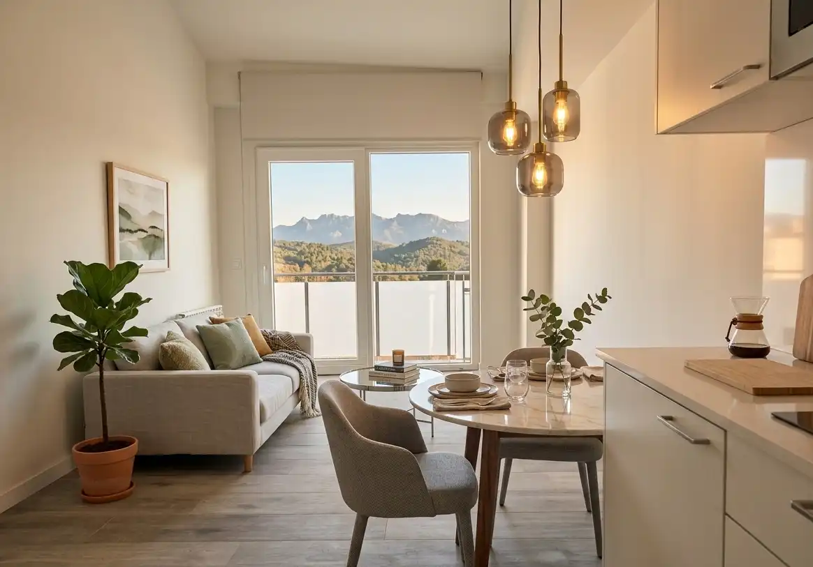 Sala d'estar de Dúplex en venda en Olot amb Terrassa