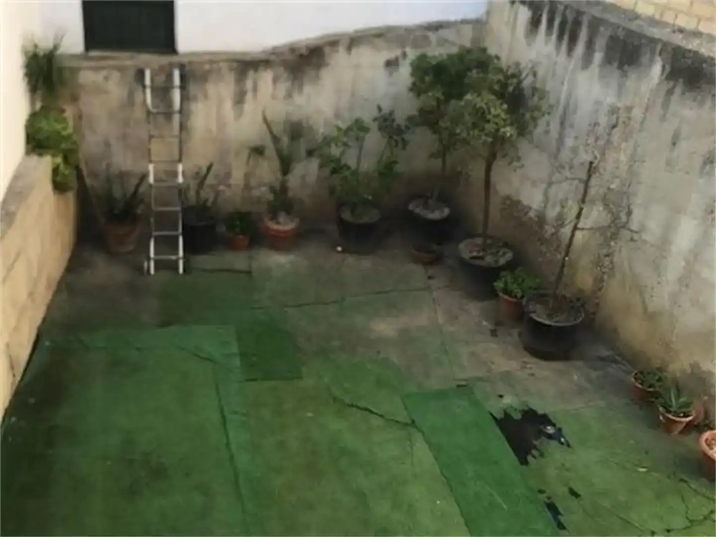 Jardí de Casa adosada en venda en Gelves amb Balcó