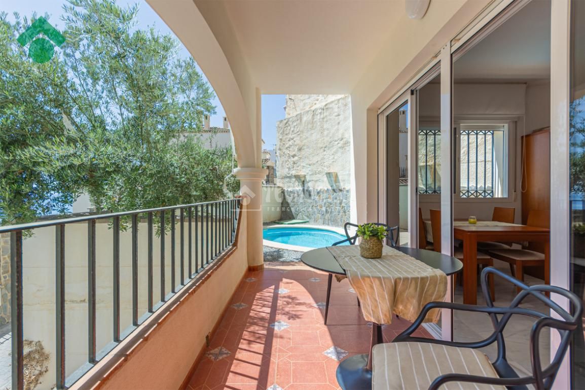 Balcony of Single-family semi-detached for sale in Almuñécar  with Air Conditioner, Terrace and Swimming Pool
