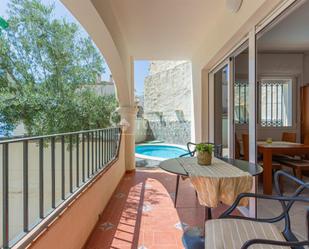 Balcony of Single-family semi-detached for sale in Almuñécar  with Air Conditioner, Terrace and Swimming Pool