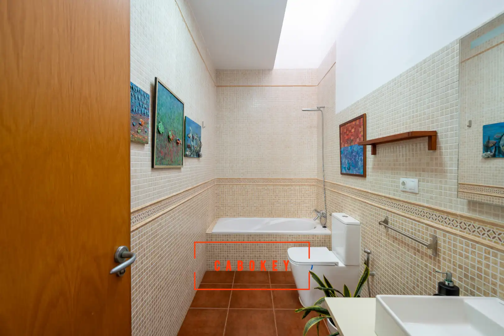 Baño de Casa o chalet en venta en Carboneras con Aire acondicionado, Calefacción y Jardín privado