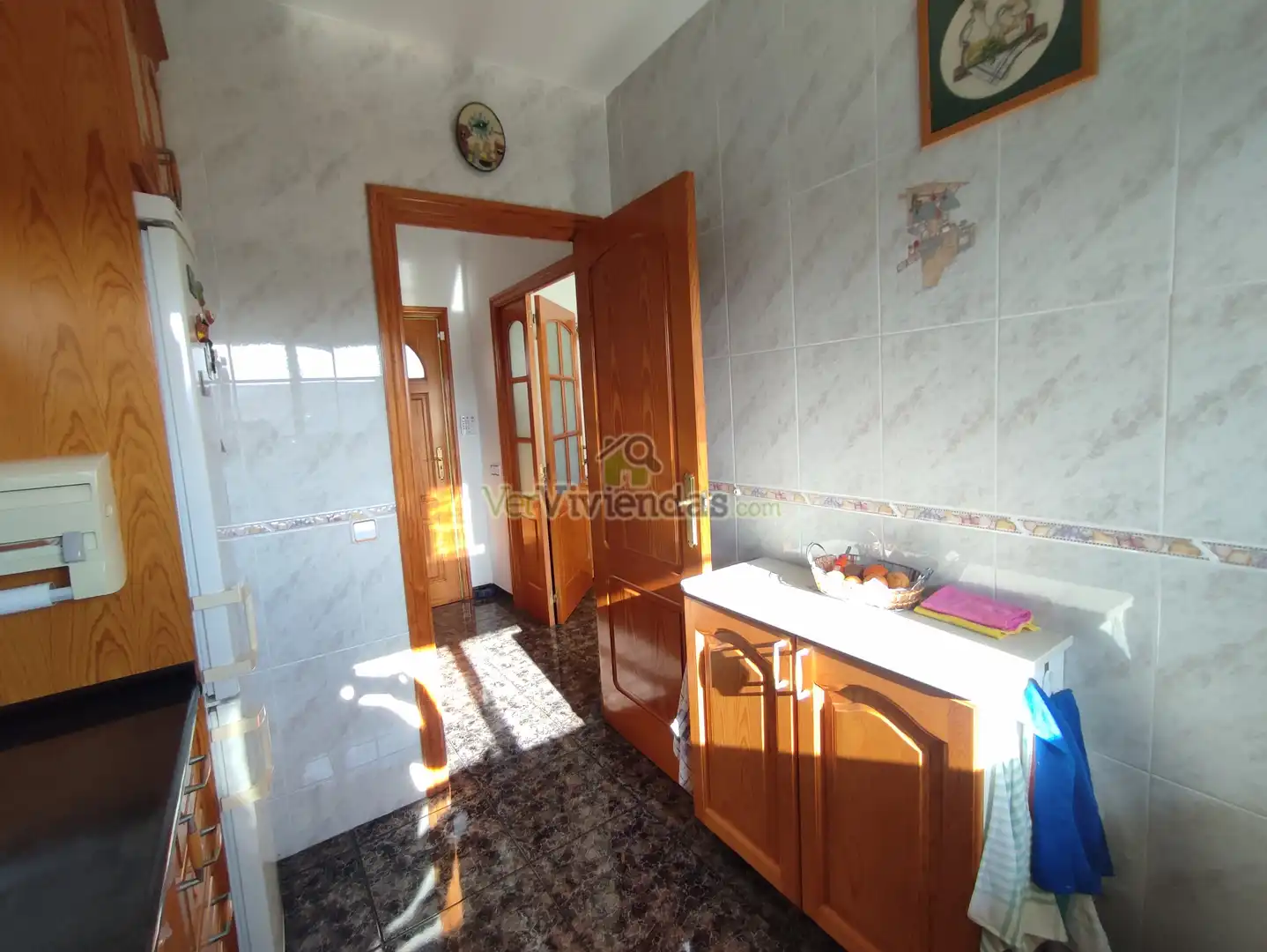 Cocina de Casa o chalet en venta en Vallirana con Aire acondicionado, Calefacción y Jardín privado