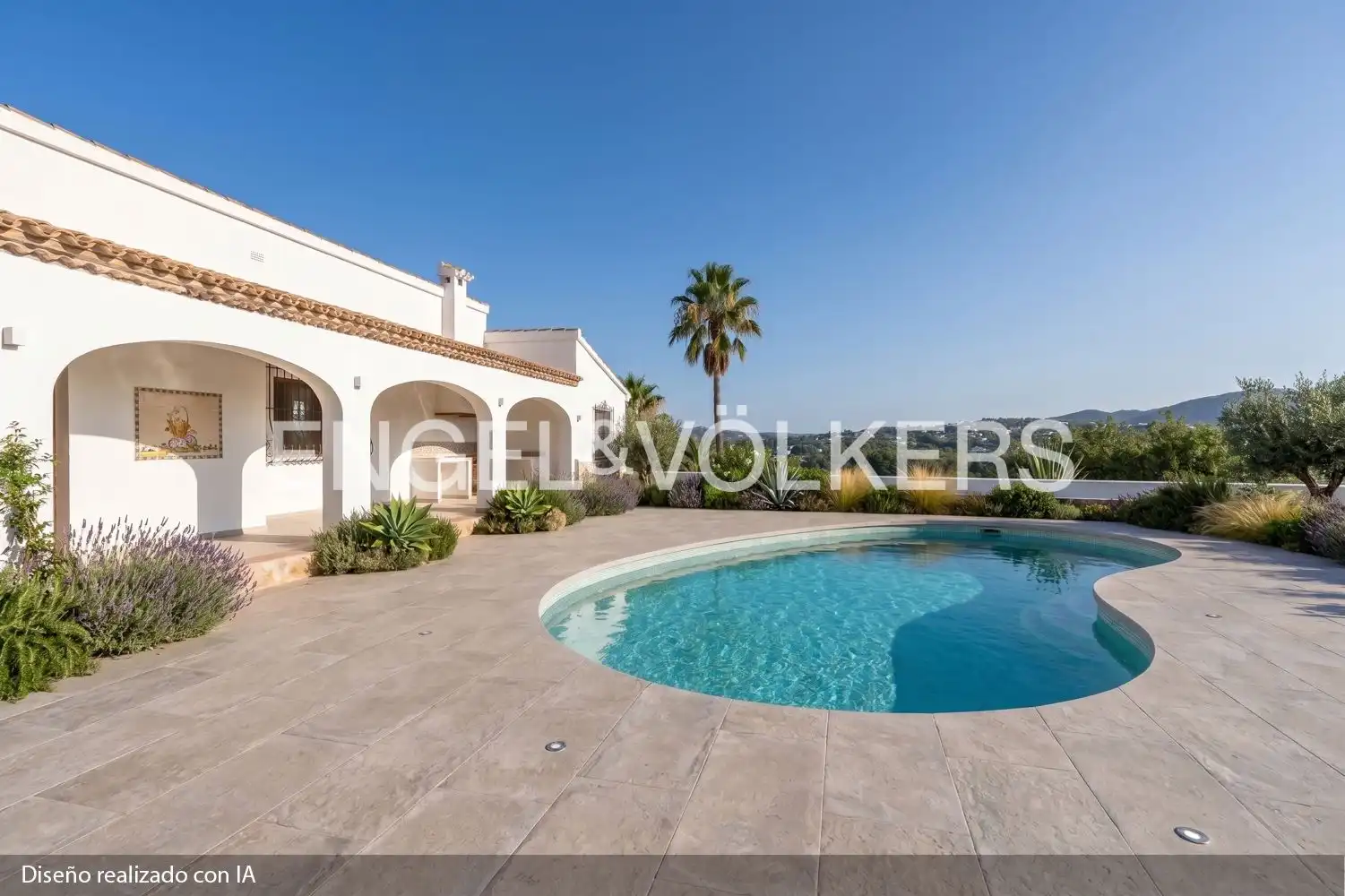 Vista exterior de Casa o xalet en venda en Jávea / Xàbia amb Calefacció i Terrassa