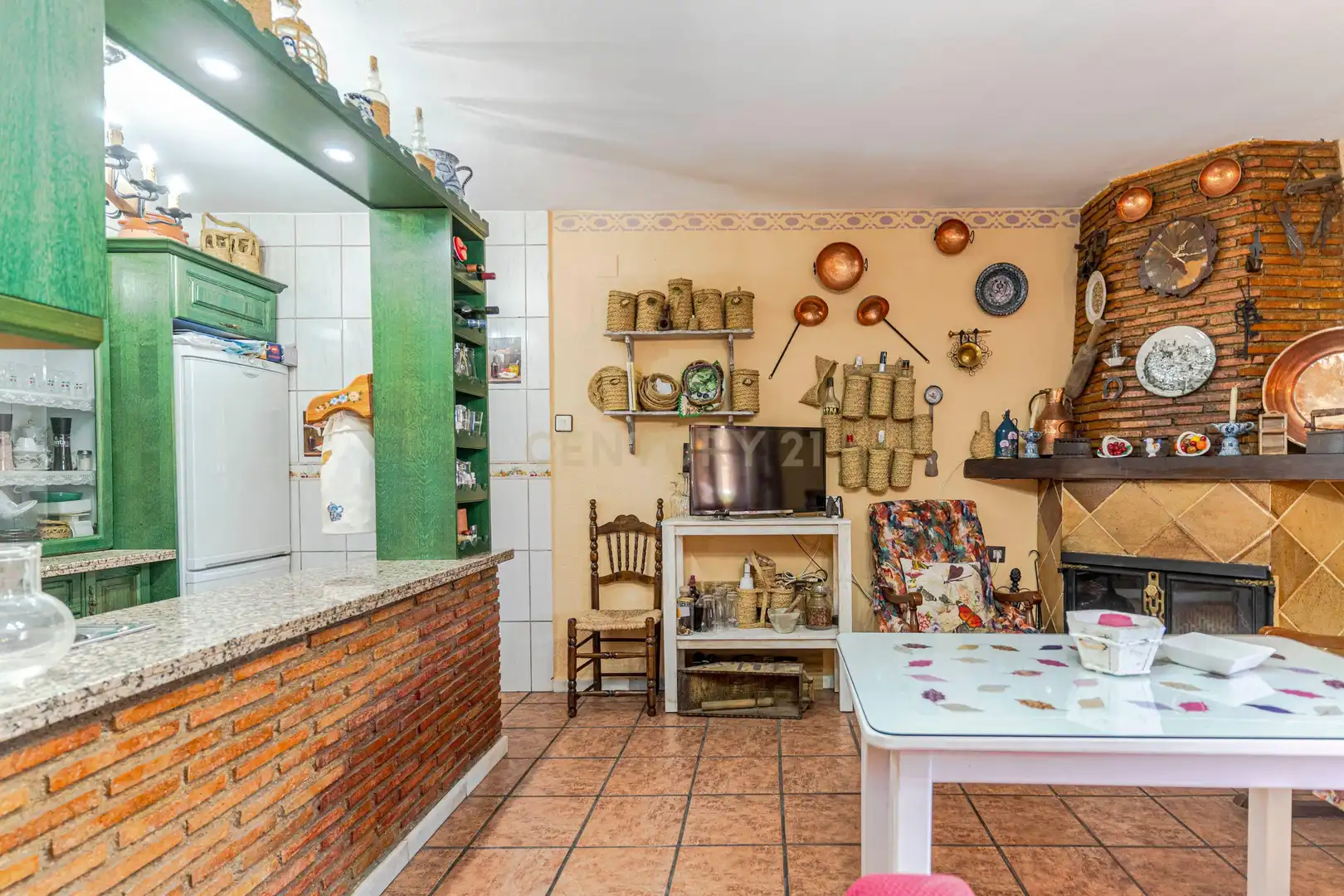 Cocina de Casa o chalet en venta en Güéjar Sierra con Jardín privado, Trastero y Piscina
