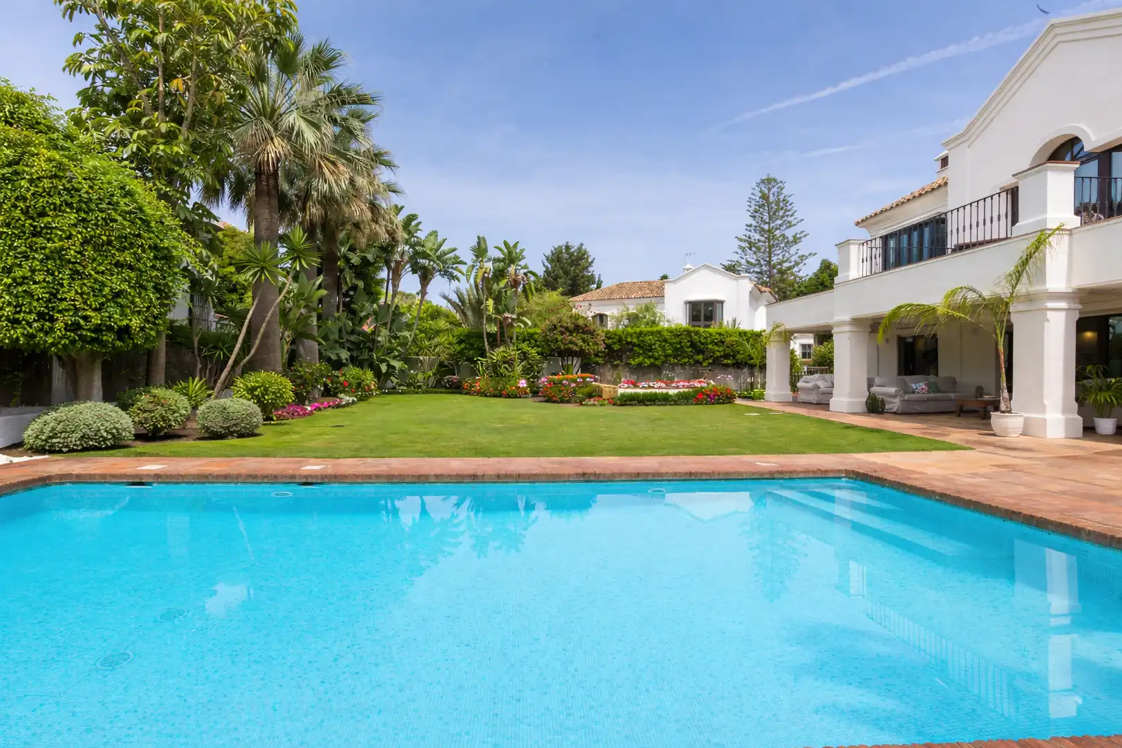 Jardín de Casa o chalet de alquiler en Estepona con Terraza