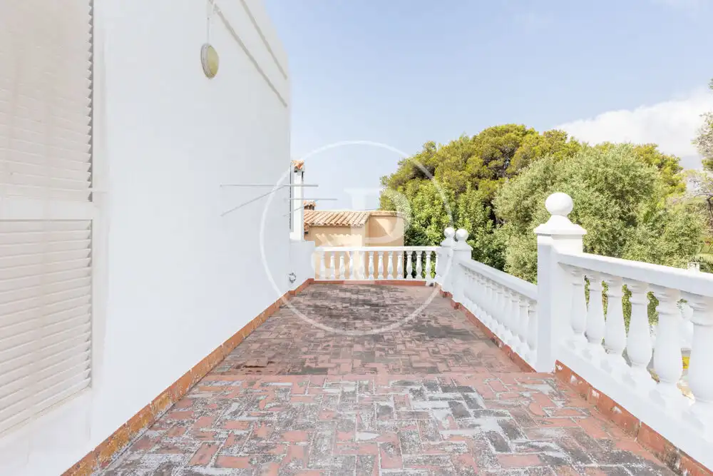Terrassa de Casa adosada en venda en Alcalà de Xivert amb Calefacció, Jardí privat i Terrassa