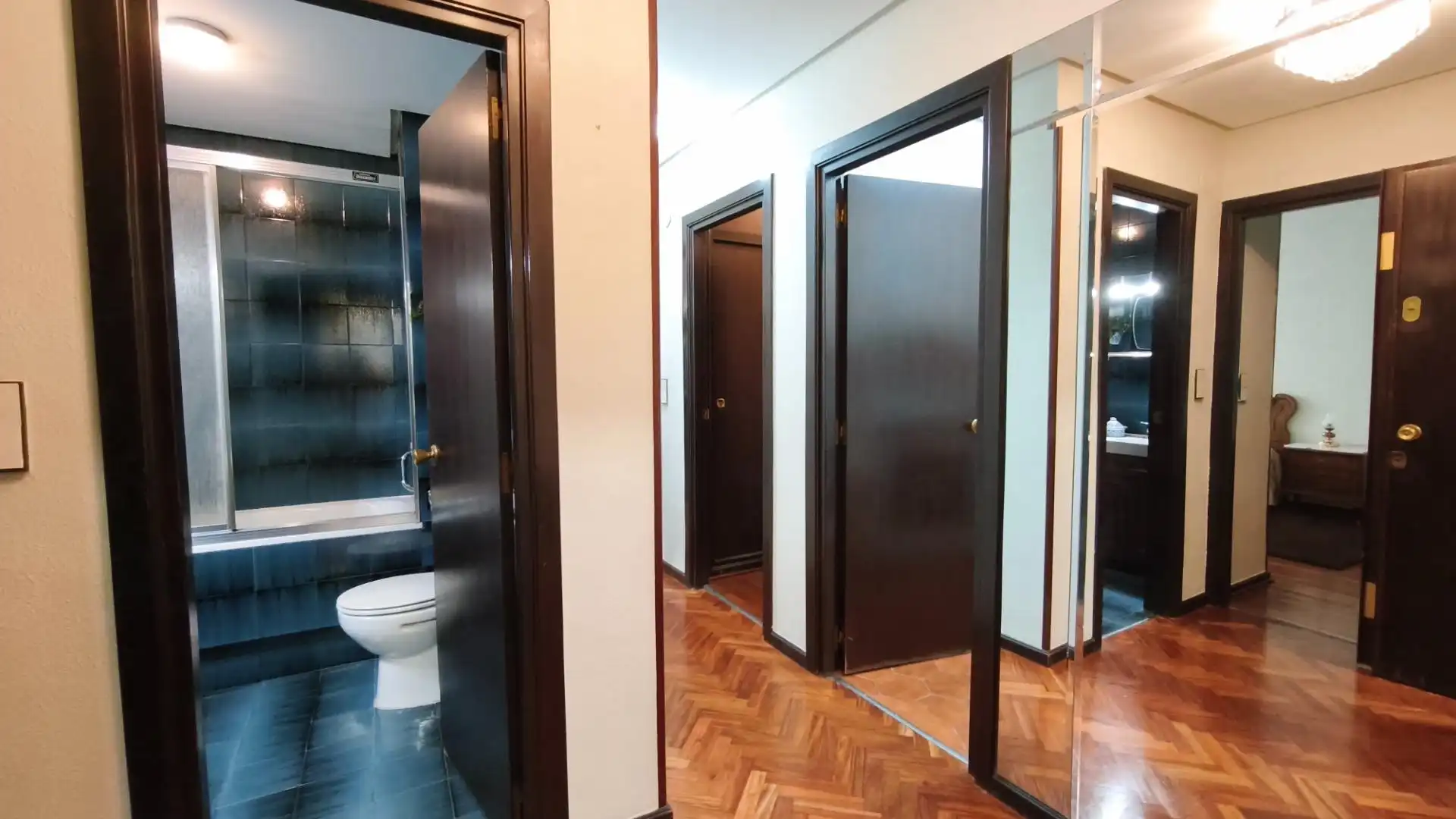 Baño de Piso de alquiler en Bilbao  con Calefacción y Amueblado