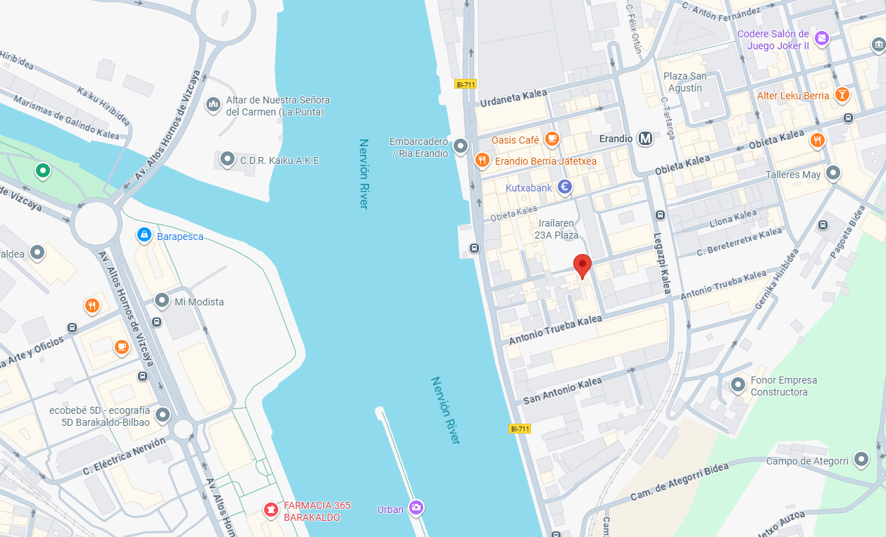 Vista exterior de Pis en venda en Erandio