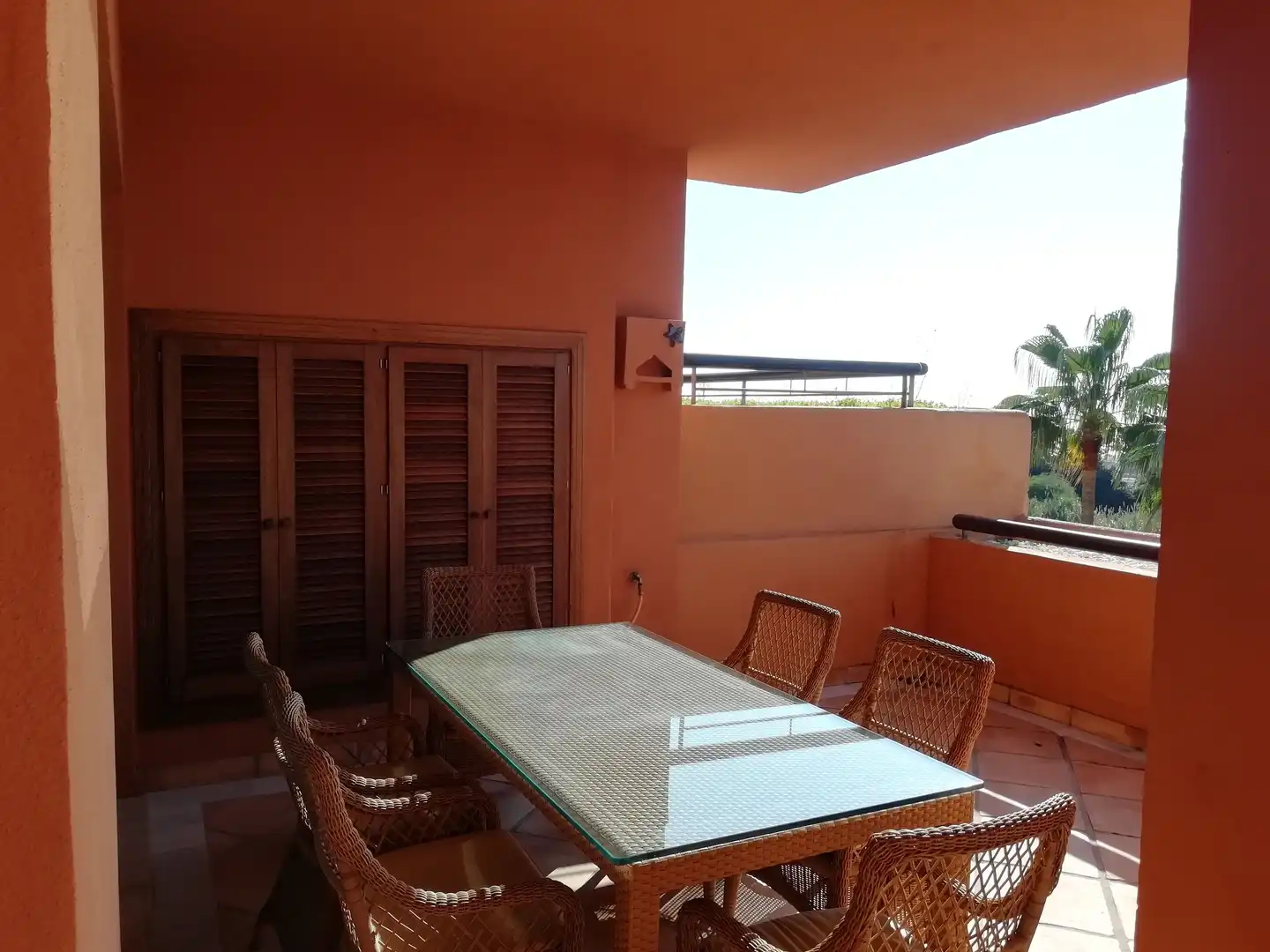Terrasse von Maisonette zum Verkauf in Marbella mit Klimaanlage, Terrasse und Abstellraum