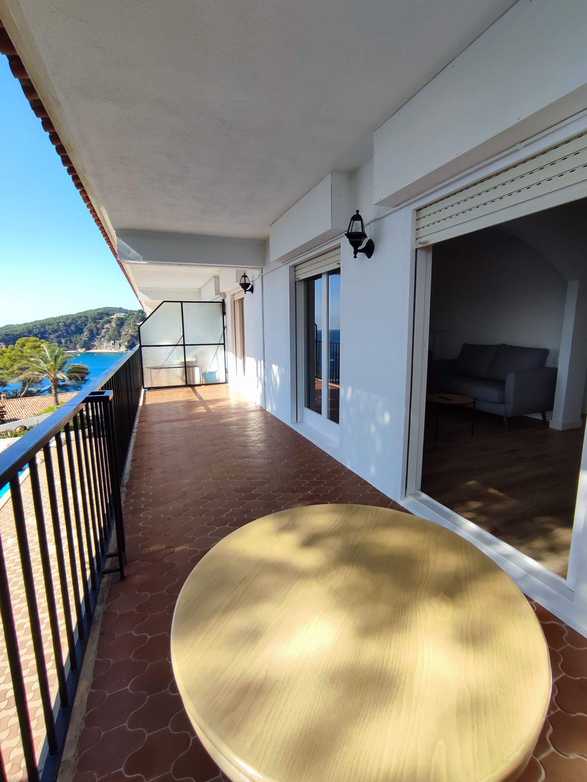 Terrace of Apartment for sale in Tossa de Mar  with Parquet flooring, Terrace and Furnished