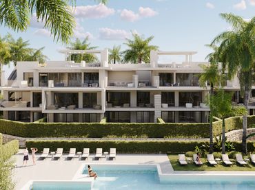 Apartament amb piscina en venda a Playa Bahía Dorada