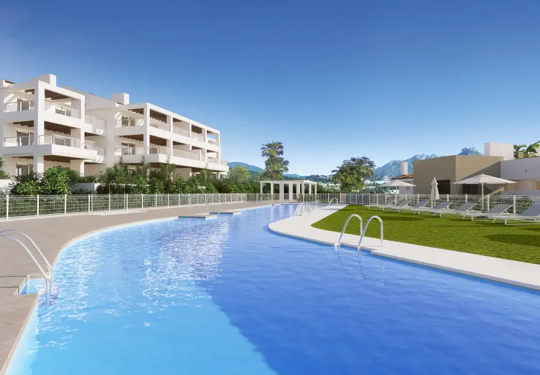 Piscina de Planta baixa en venda en Benahavís amb Jardí privat, Terrassa i Traster