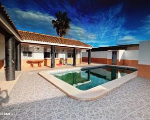 Swimming pool of Country house for sale in San Javier  with Air Conditioner, Heating and Private garden