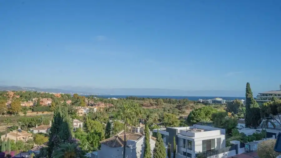 Exterior view of Duplexes for rent in Marbella  with Air Conditioner, Terrace and Swimming Pool