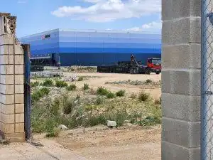 Vista exterior de Terreny industrial en venda en Marchamalo