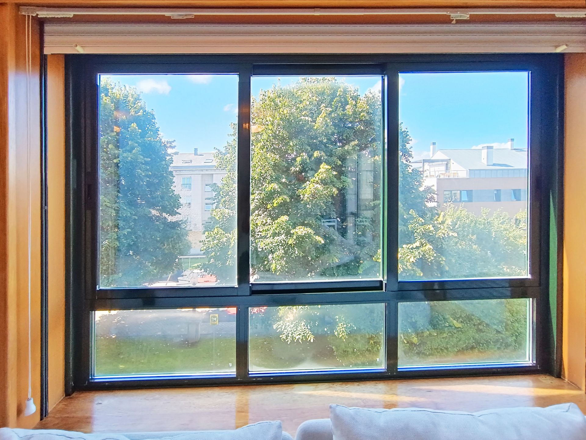 Vista exterior de Piso en venta en Oleiros con Calefacción, Parquet y Trastero
