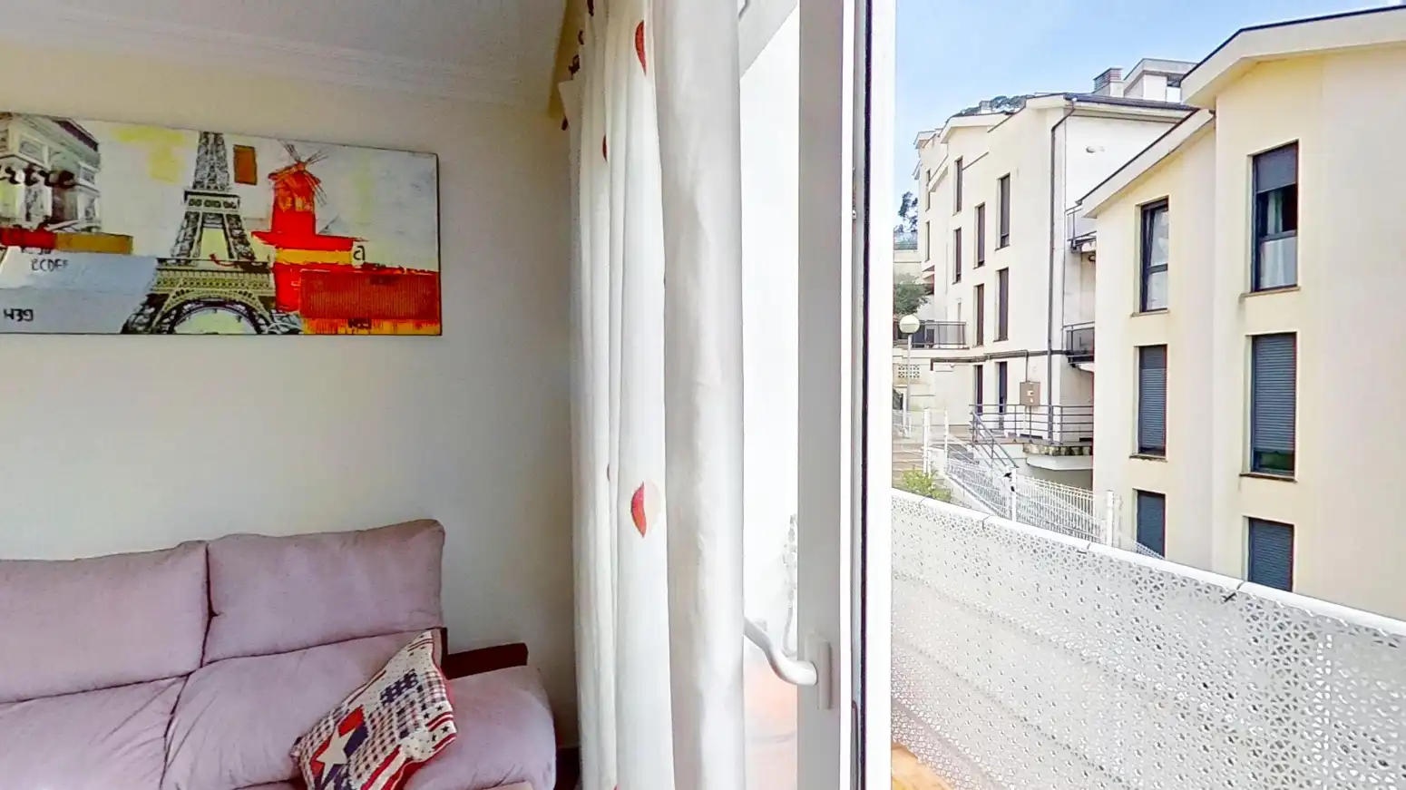 Balcony of Flat for sale in Miengo  with Heating, Private garden and Parquet flooring