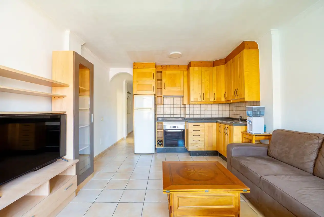 Cocina de Piso en venta en San Bartolomé de Tirajana con Terraza, Piscina y Amueblado