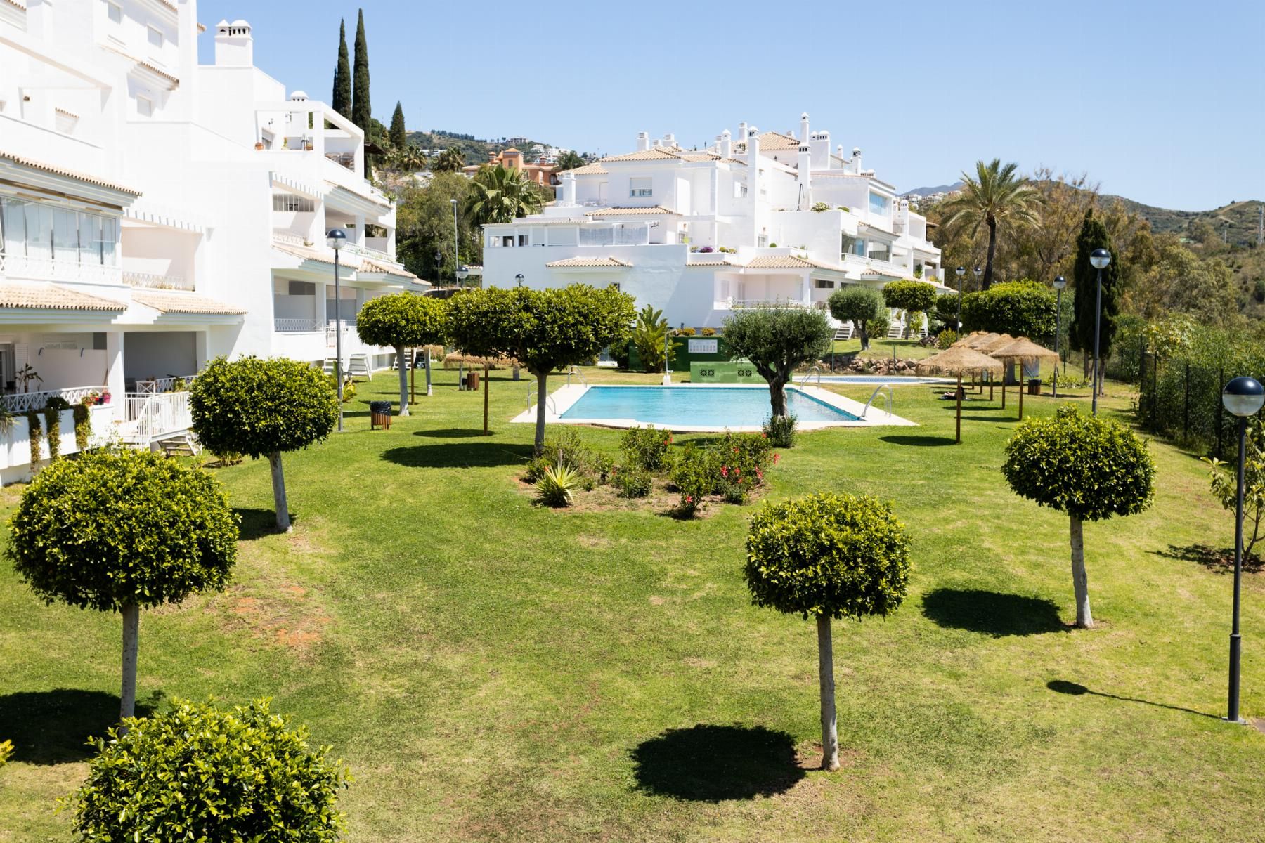 Garden of Flat for sale in Marbella  with Air Conditioner, Terrace and Community pool