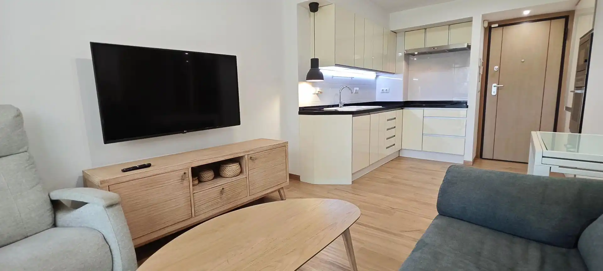 Kitchen of Apartments for sale in Alicante / Alacant  with Air Conditioner, Private garden and Storage room