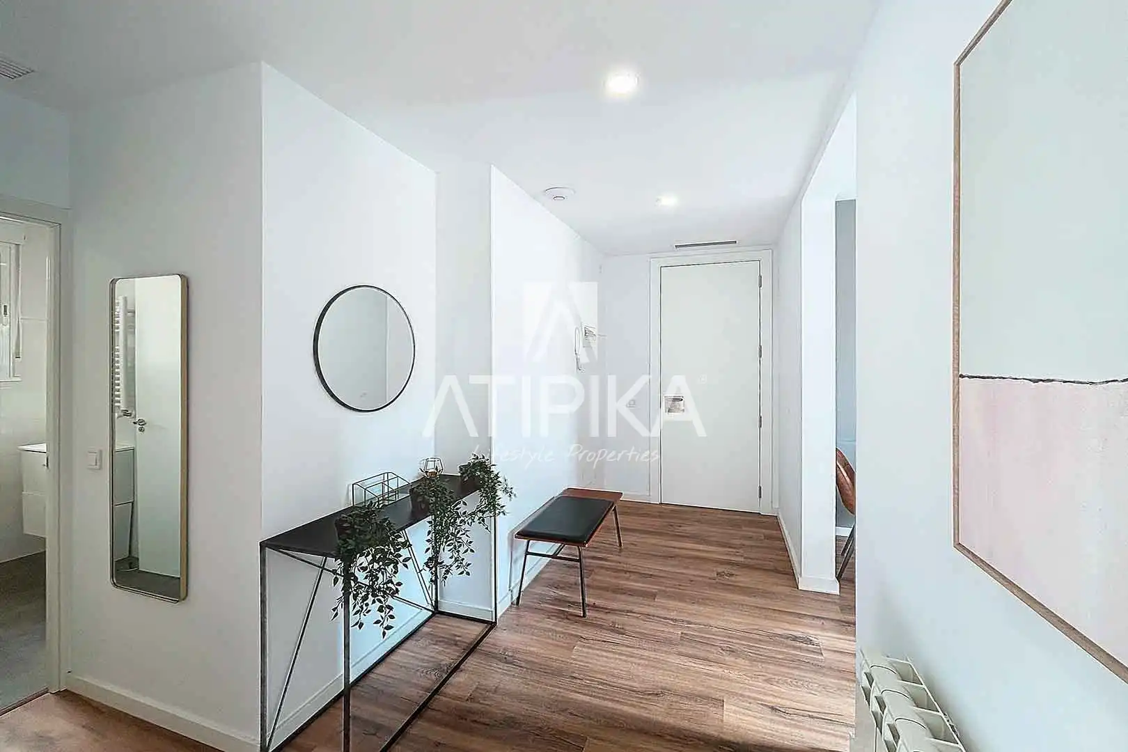 Wohnung zur Miete in Barcelona mit Klimaanlage, Parkett und Terrasse