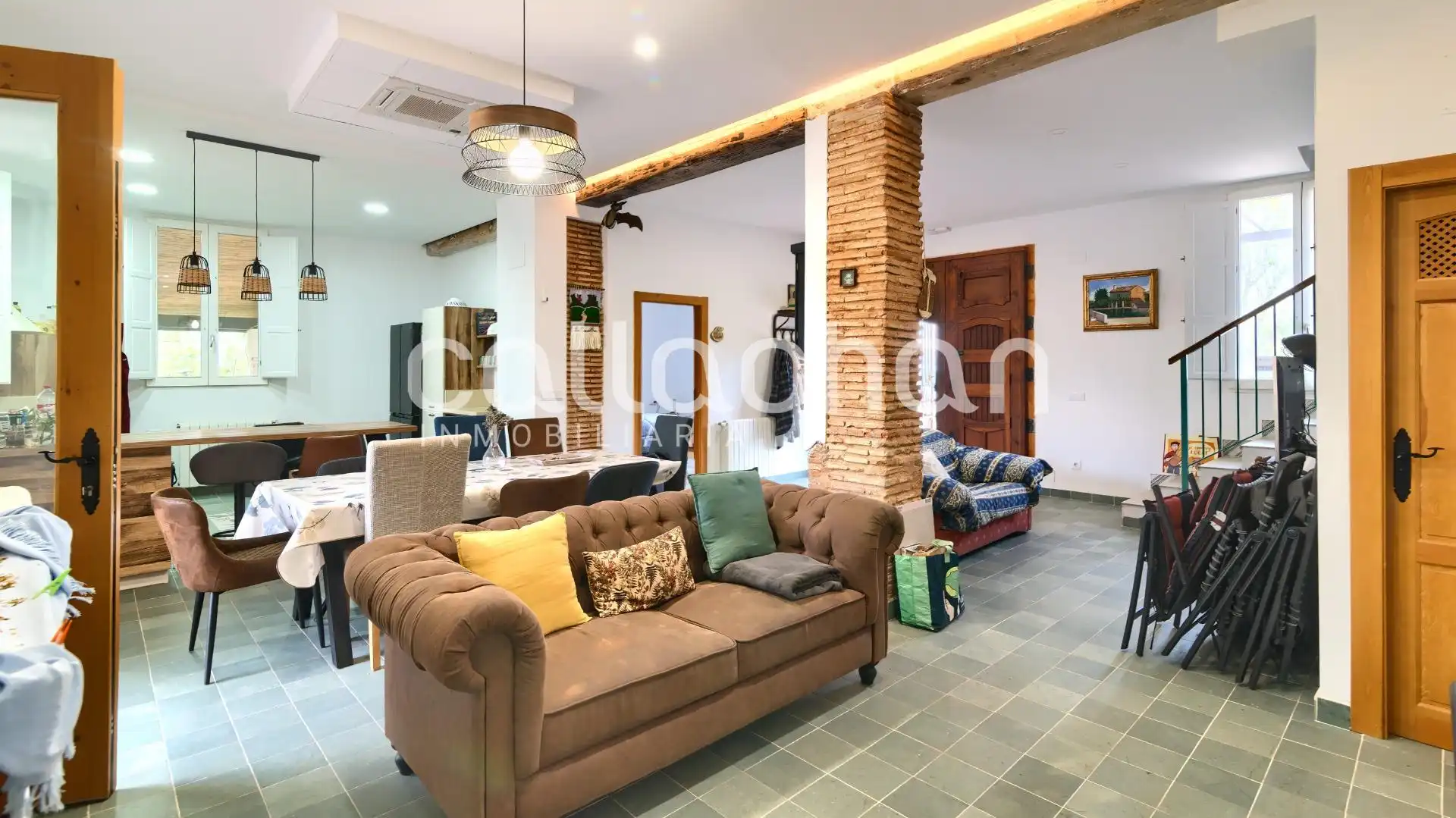 Sala de estar de Casa o chalet en venta en Alzira con Calefacción, Jardín privado y Terraza