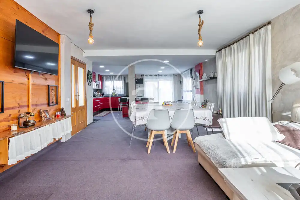 Dining room of Houses for sale in Riba-roja de Túria  with Air Conditioner, Heating and Private garden