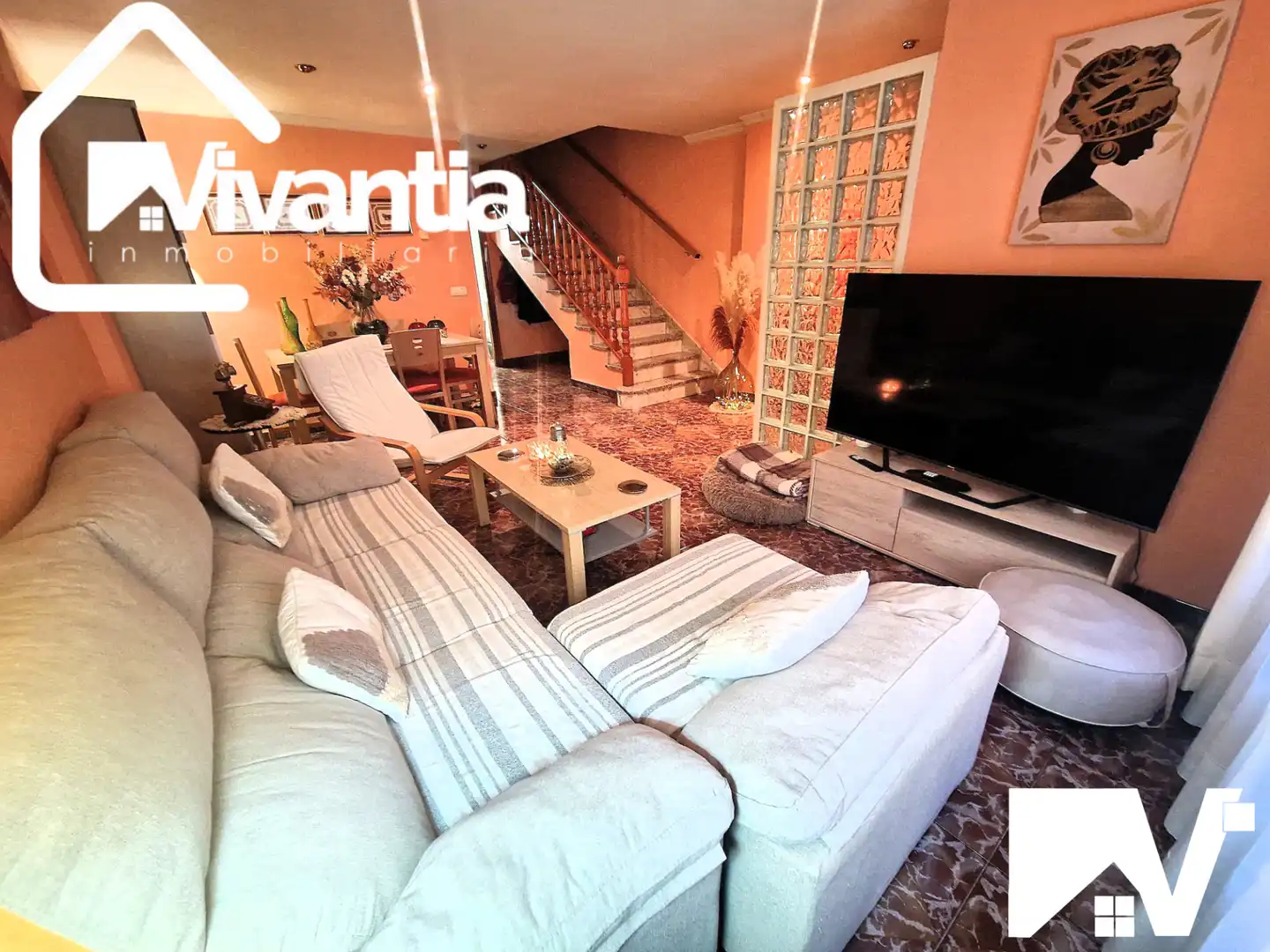 Sala de estar de Dúplex en venta en Lorca con Calefacción, Terraza y Trastero