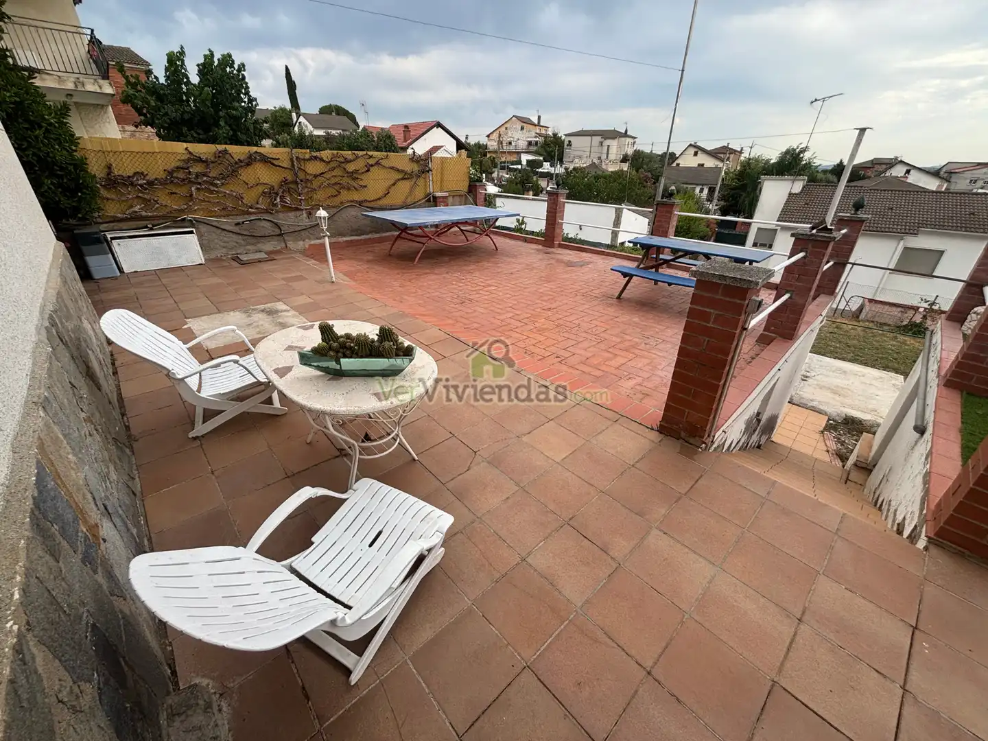 Terrassa de Casa o xalet en venda en Piera amb Aire condicionat, Calefacció i Jardí privat
