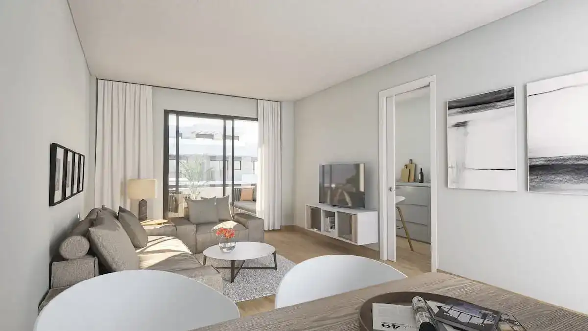 Apartment with pool for sale in El Faro de Calaburra - Chaparral, imagen 6