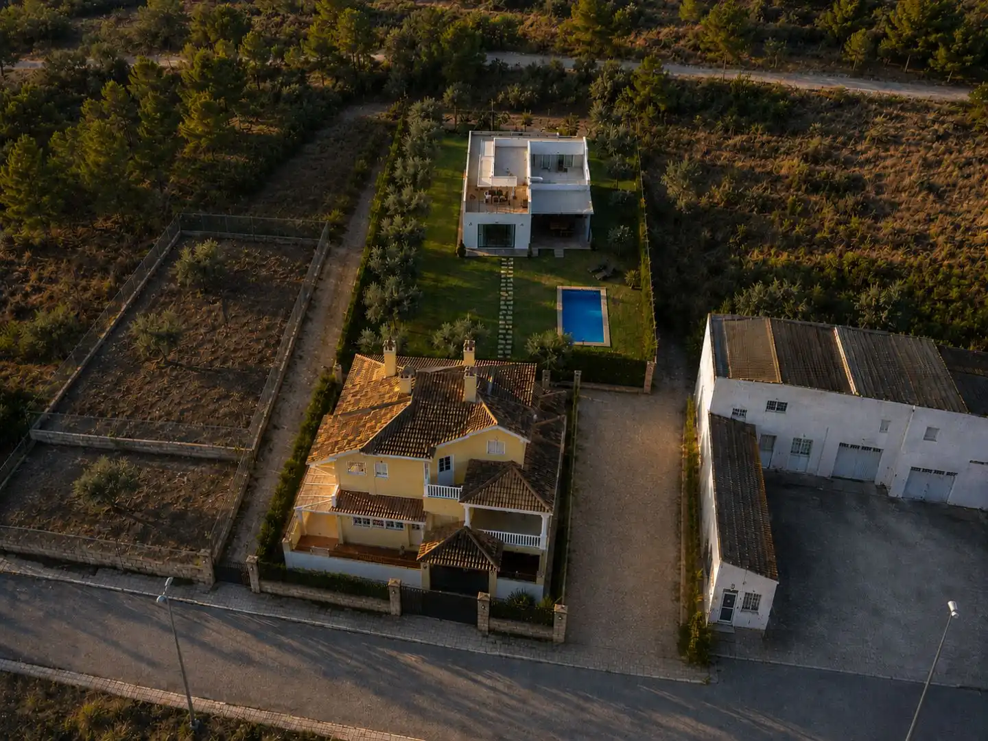 Vista exterior de Residencial en venda en L'Olleria