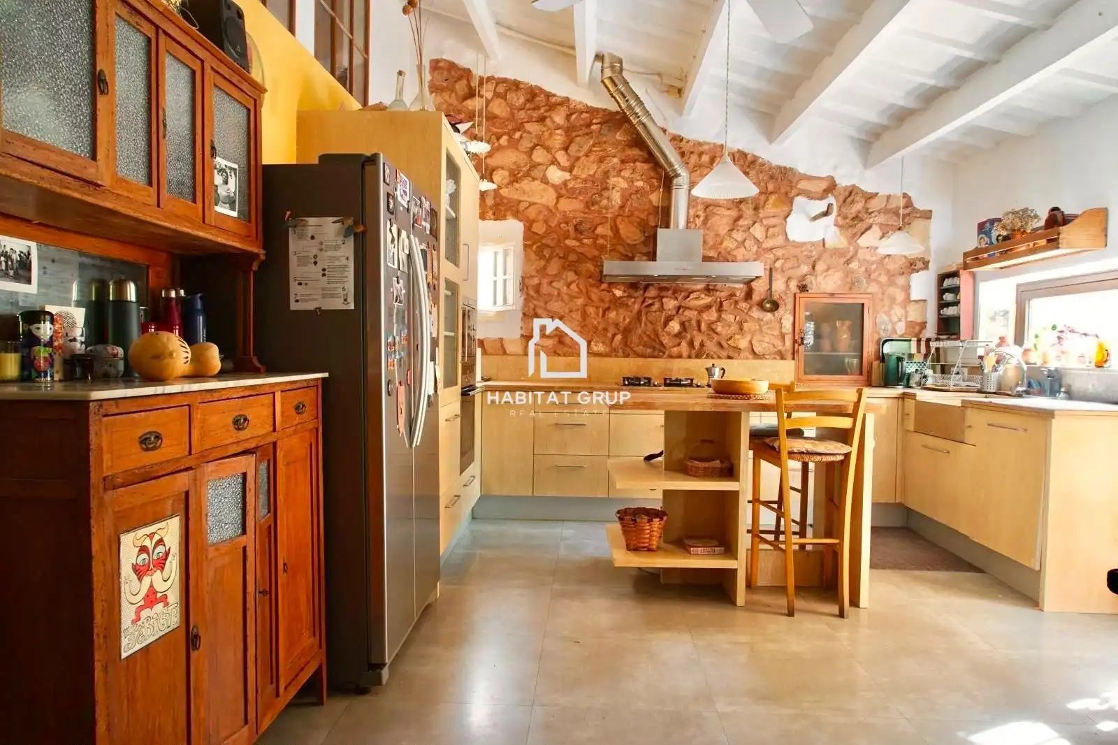 Cocina de Casa o chalet en venta en Maó - Mahón con Calefacción, Jardín privado y Terraza