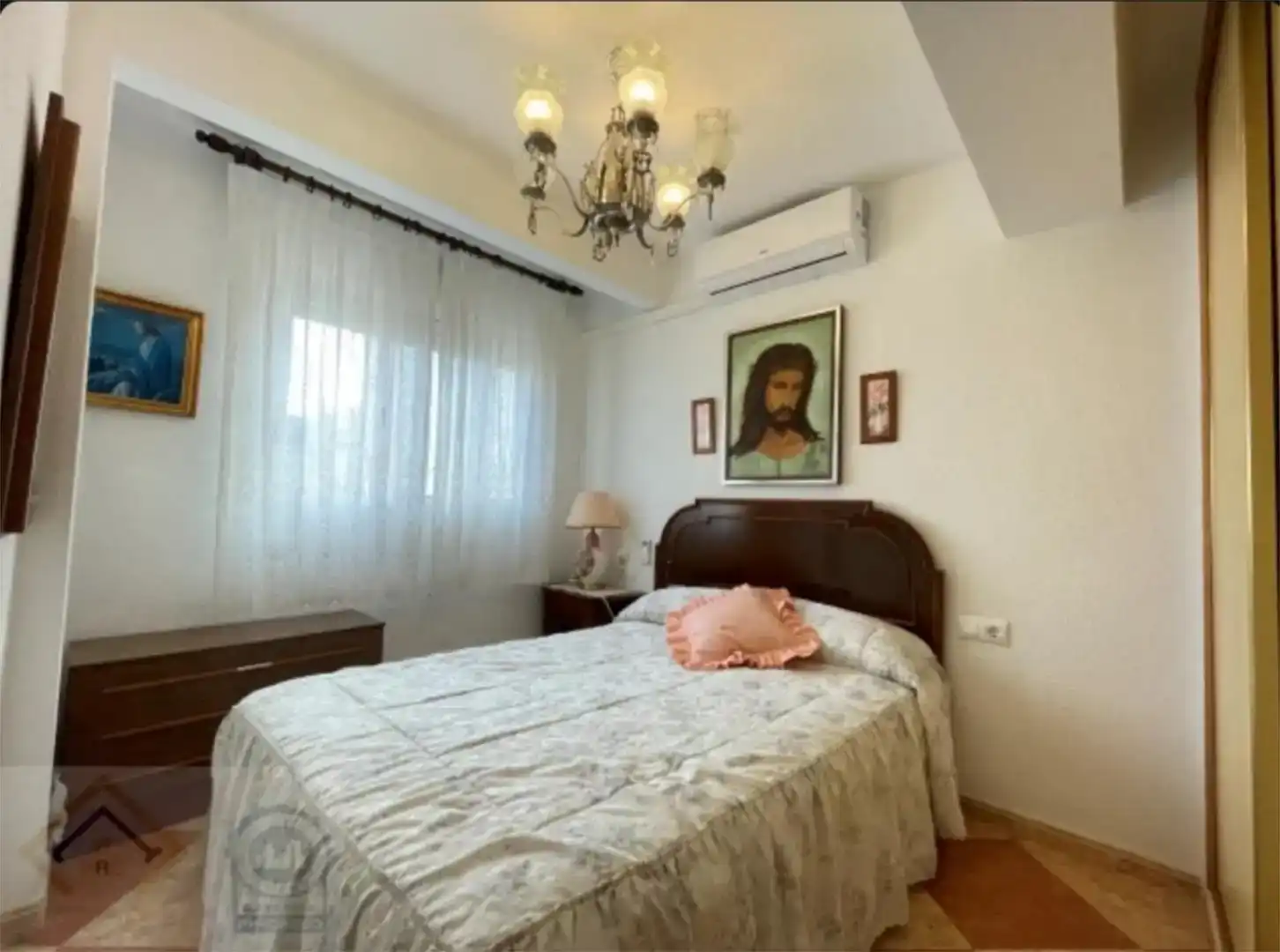 Bedroom of Flat for sale in Benidorm  with Air Conditioner and Balcony