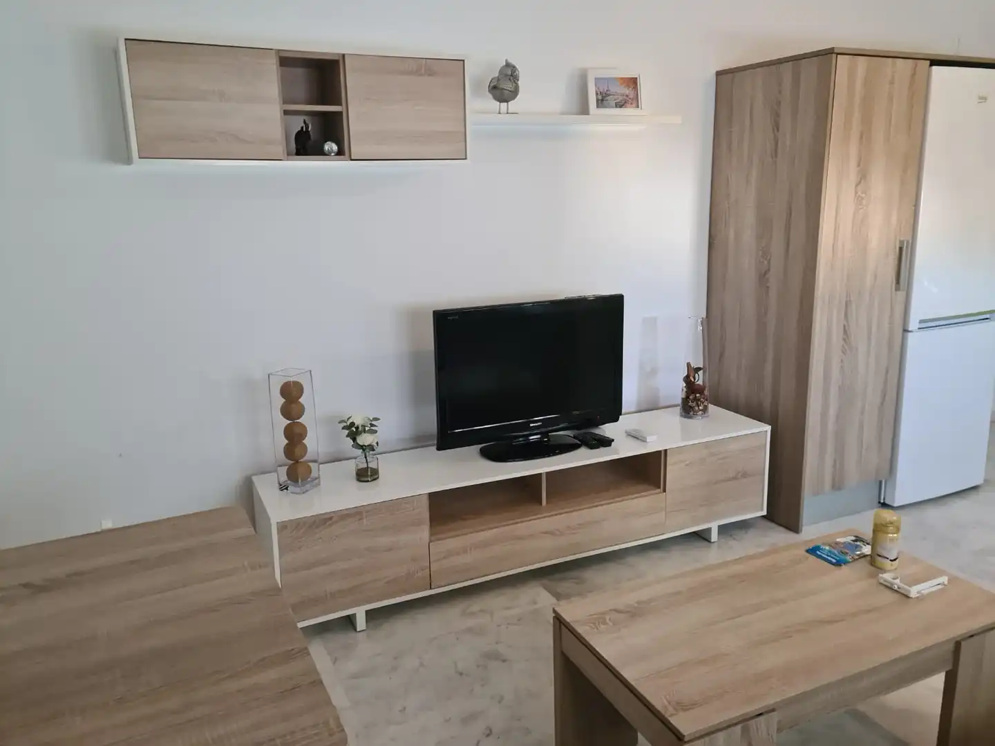 Sala d'estar de Apartament de lloguer en Écija amb Aire condicionat, Calefacció i Moblat