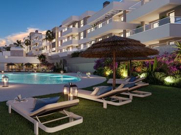 Apartamento con piscina en venta en Estepona Pueblo