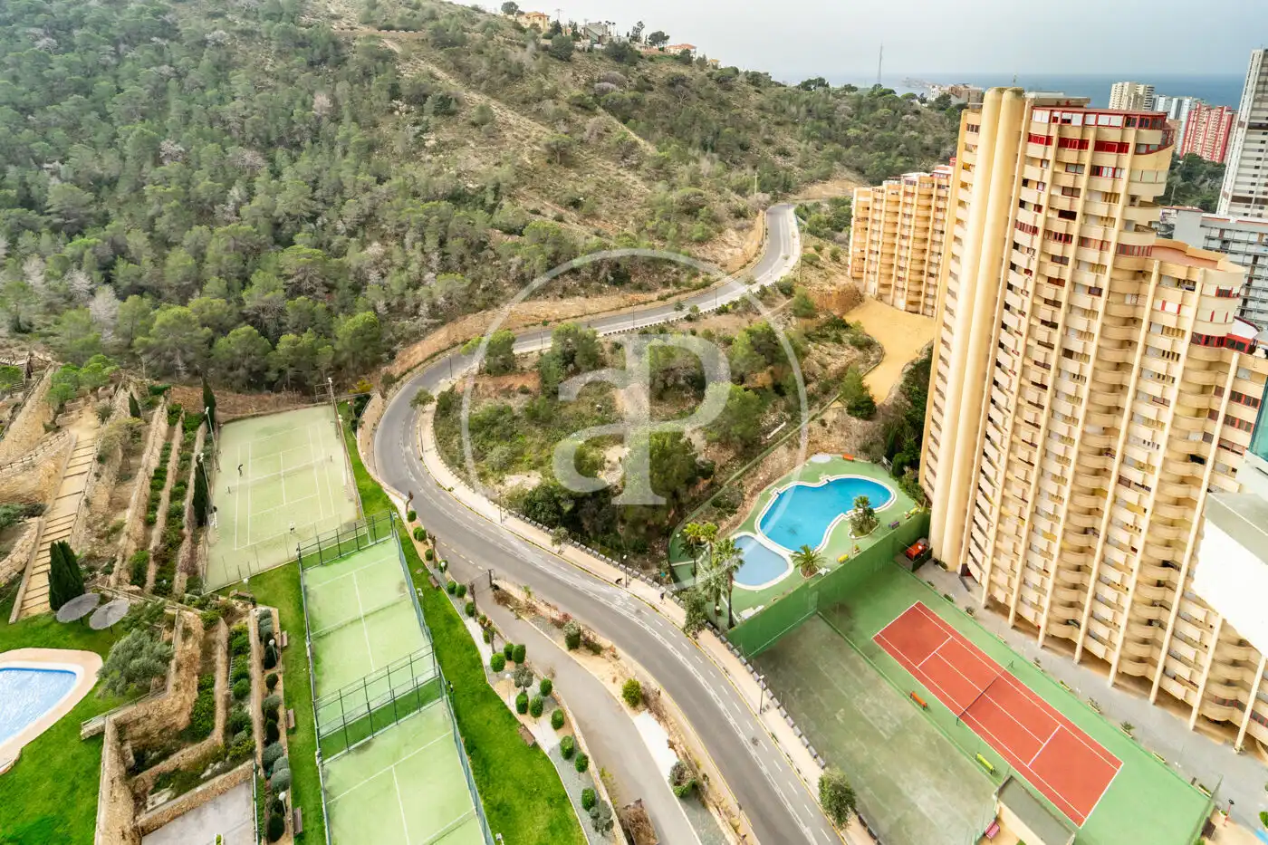 Exterior view of Flat for sale in Benidorm  with Air Conditioner, Heating and Private garden