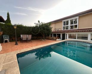 Swimming pool of Single-family semi-detached for sale in Vigo   with Heating, Private garden and Terrace