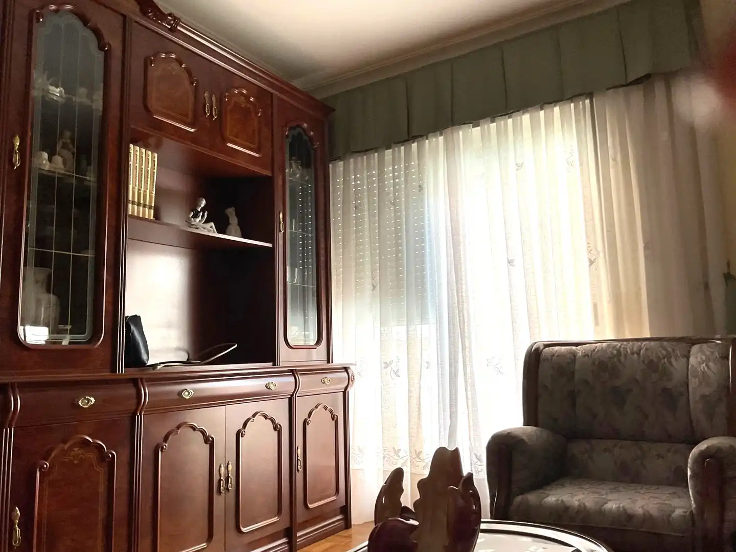 Sala de estar de Piso de alquiler en Madrid con Aire acondicionado, Amueblado y Horno
