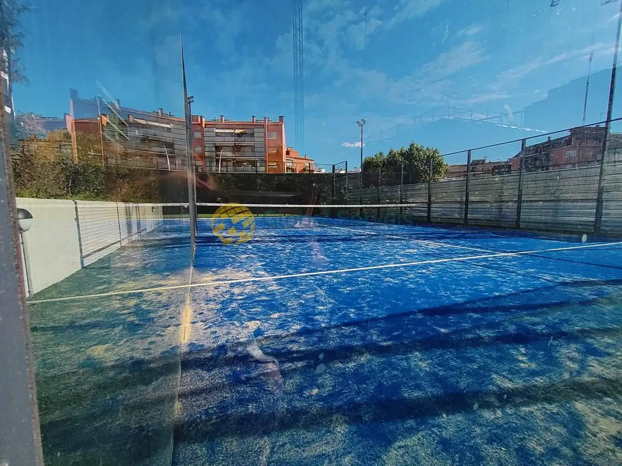 Vista exterior de Piso de alquiler en Abrera con Balcón y Piscina comunitaria