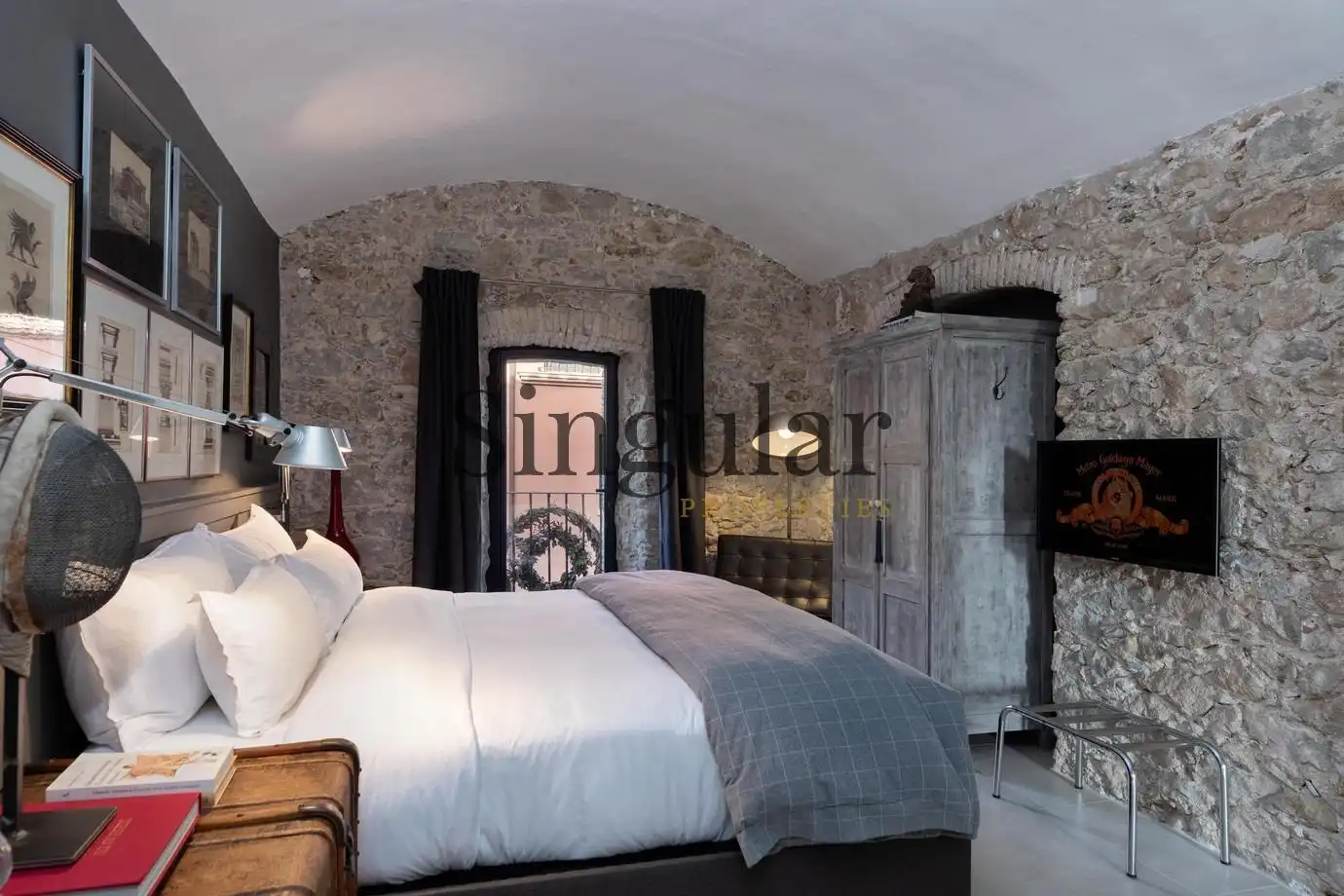 Bedroom of Country homes for sale in Corçà  with Air Conditioner, Heating and Private garden
