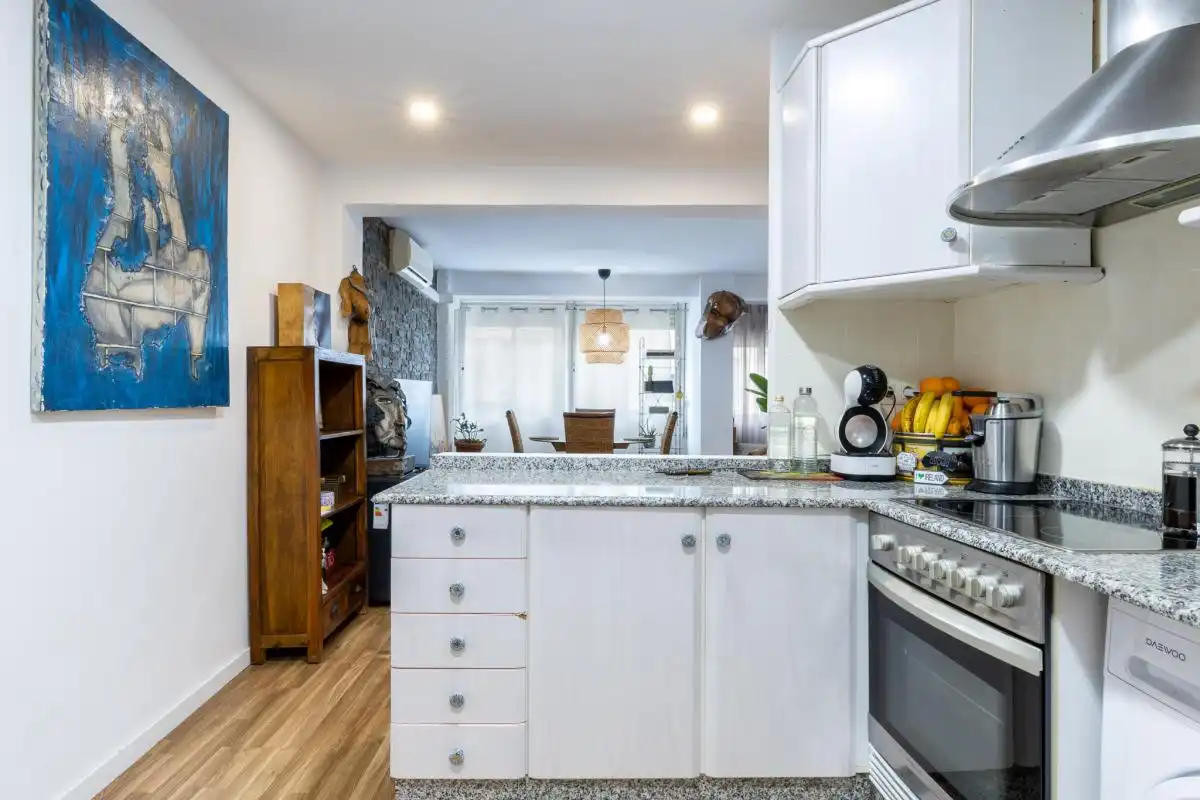 Küche von Wohnung zum Verkauf in Bétera mit Klimaanlage und Heizung