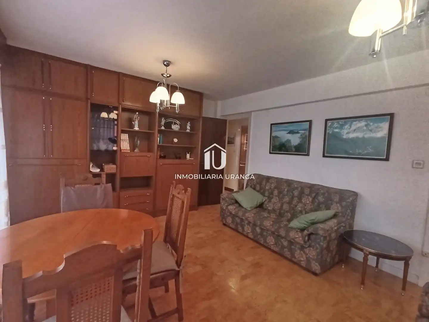 Living room of Flat for sale in Laredo  with Terrace and Furnished