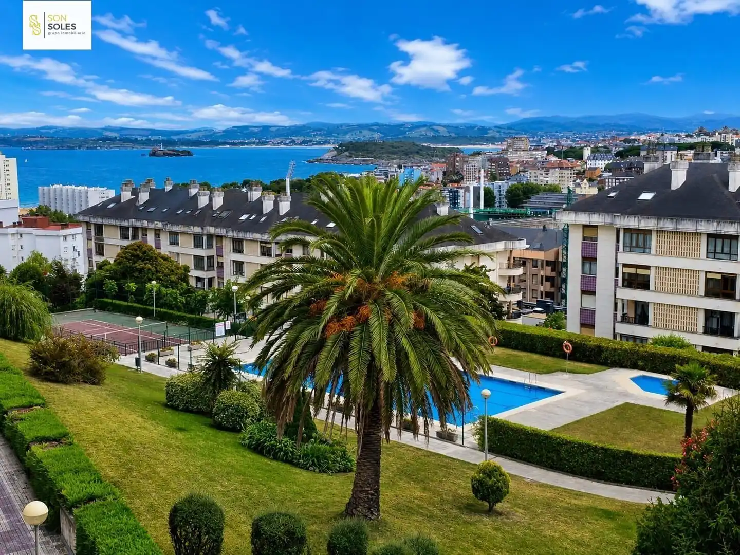 Vista exterior de Piso en venta en Santander con Calefacción, Jardín privado y Terraza