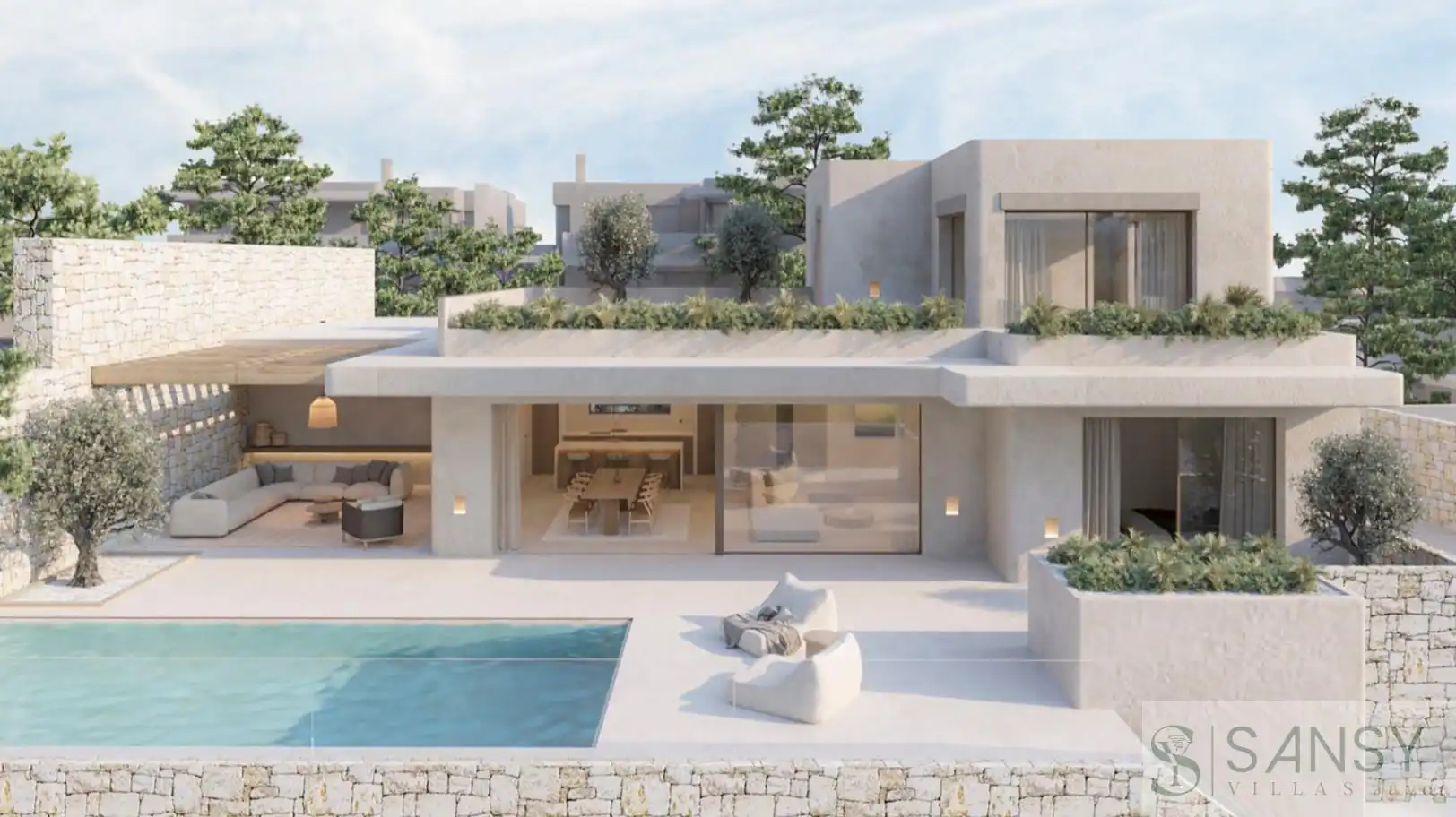 Villa mit Pool zum Verkauf in Casco Urbano