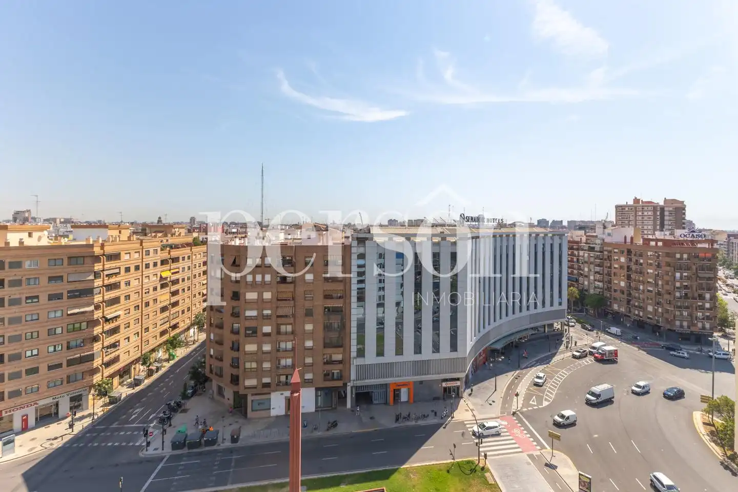Vista exterior de Piso de alquiler en Valencia con Aire acondicionado, Calefacción y Terraza