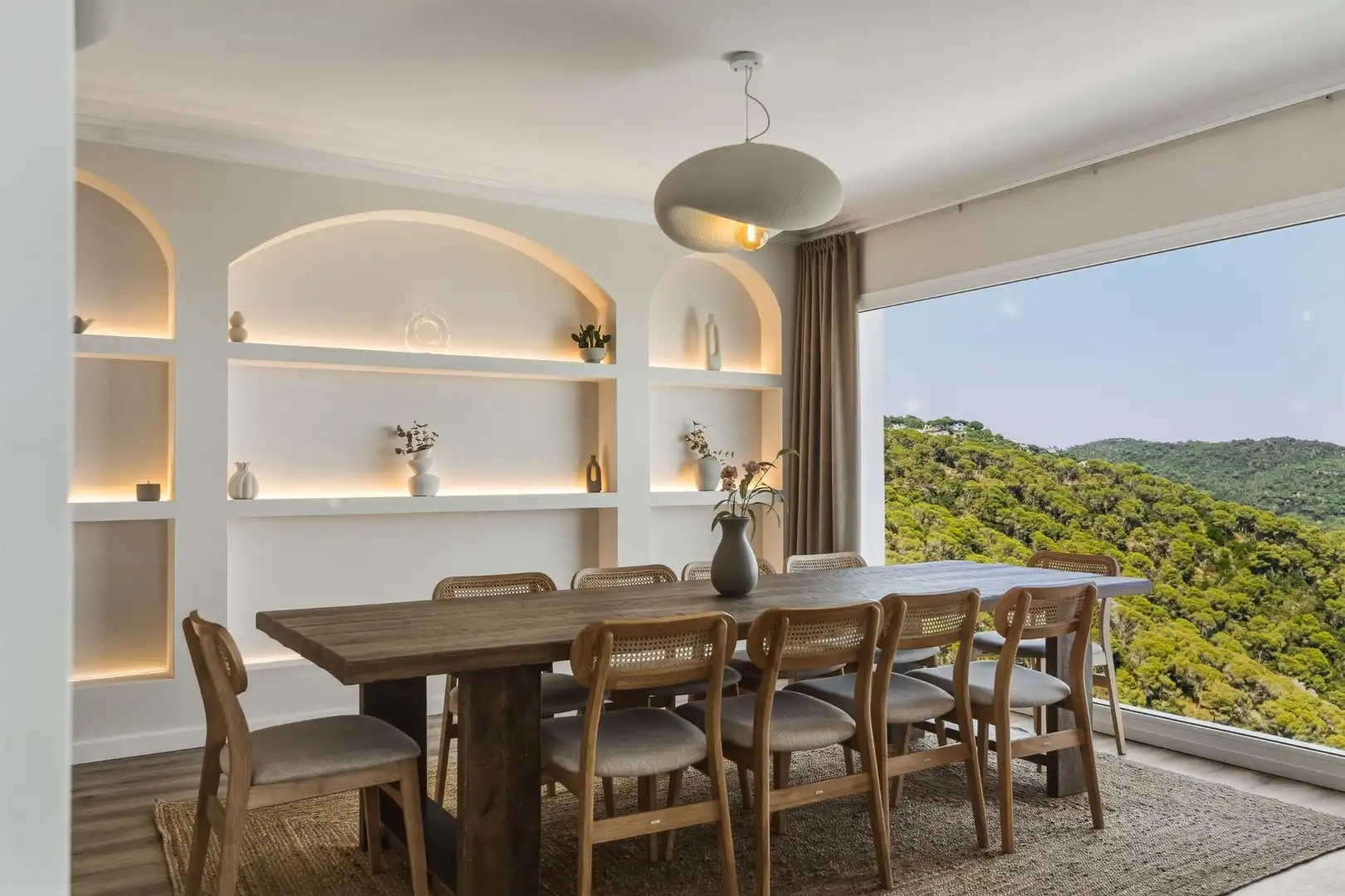 Comedor de Casa o chalet en venta en Lloret de Mar con Calefacción, Jardín privado y Terraza