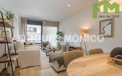 Living room of Flat for sale in Teià  with Air Conditioner and Terrace