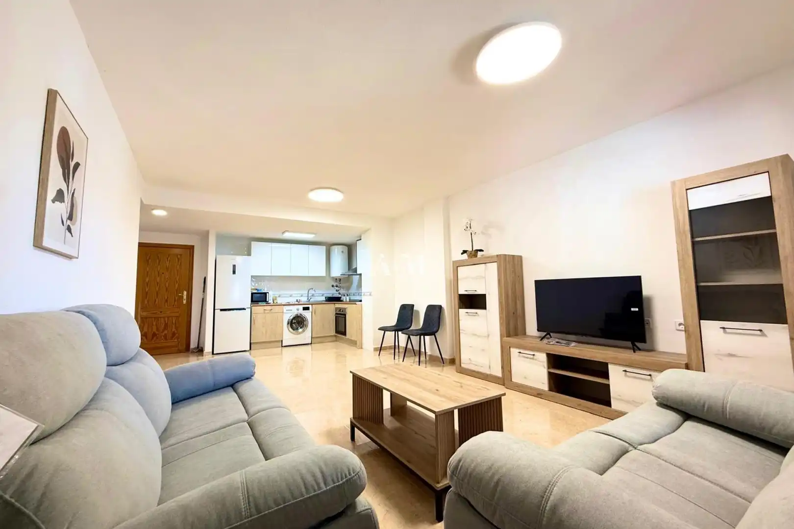 Living room of Flat for rent in Almoradí  with Air Conditioner, Heating and Terrace