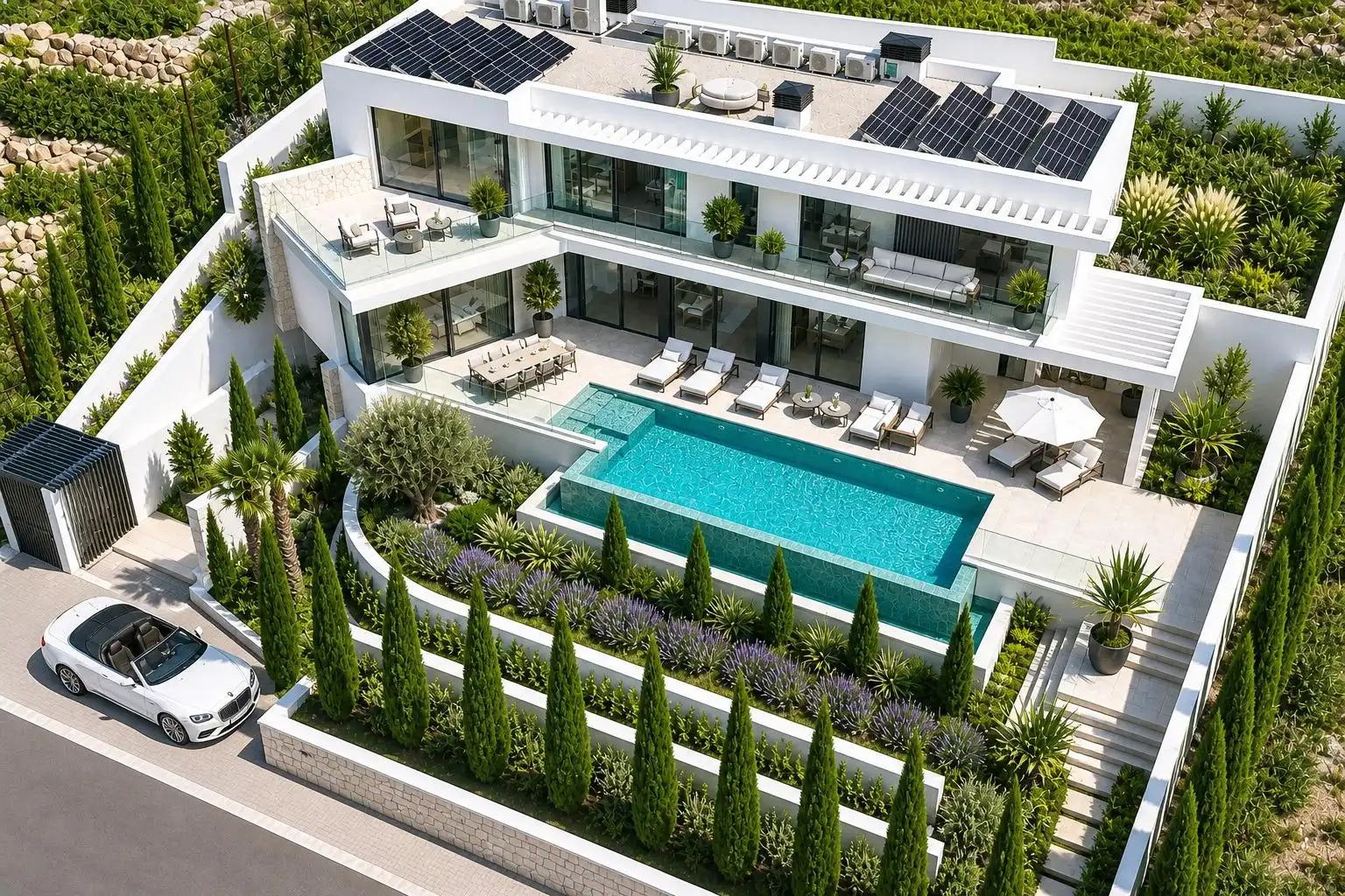Terrassa de Casa o xalet en venda en Andratx amb Aire condicionat, Calefacció i Jardí privat